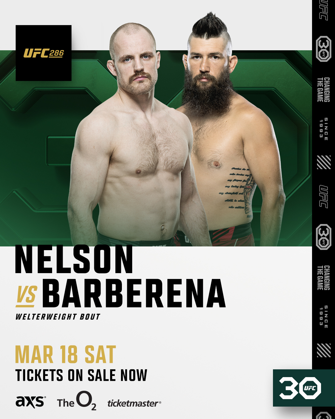 Gunnar Nelson vs Bryan Barberena