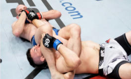 Gunnar armbar against Barberena